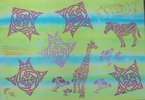 CERF-VOLANTS DANS LA SAVANE  402